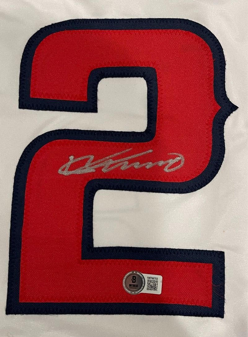 Vladimir Guerrero Signed Los Angeles Angels Custom Jersey Beckett Wit BAS COA