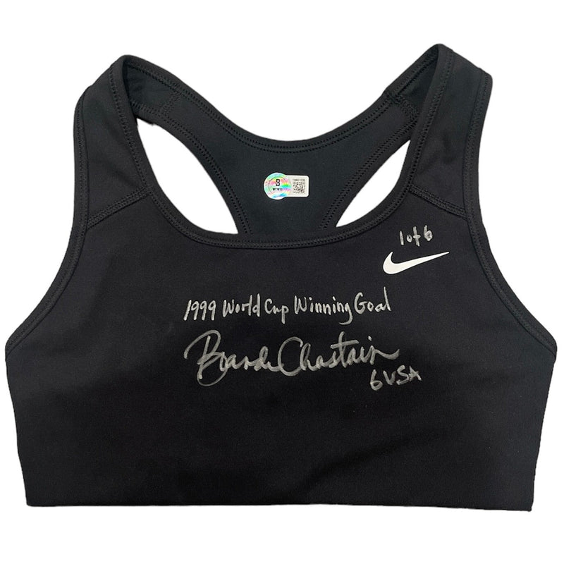Brandi Chastain Signed Auto Bra 99 World Cup Winning Goal LE #/6 Beckett BAS COA