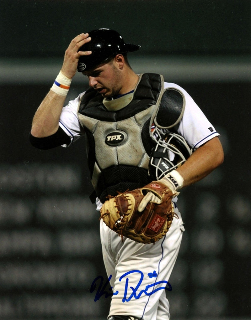 Kevin Plawecki Signed Autographed NY Mets 8x10 Photo LSCM COA #11