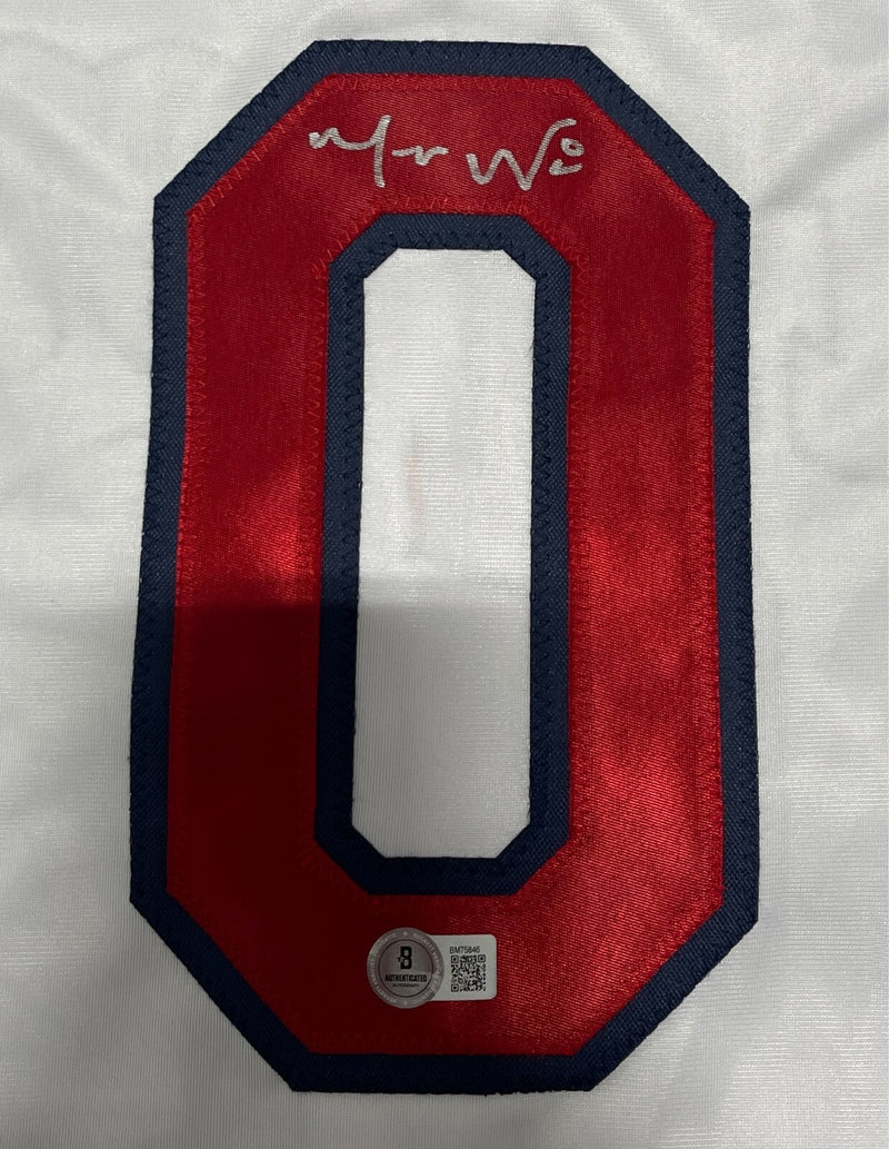 Masyn Winn Signed St Louis Cardinals Custom Jersey Beckett BAS COA