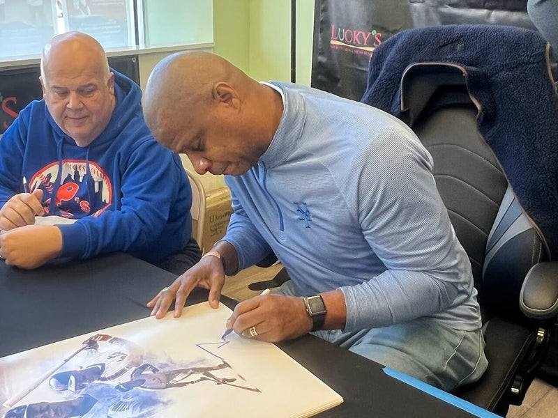 Darryl Strawberry Signed Autographed 16x20 Photo New York Mets JSA COA