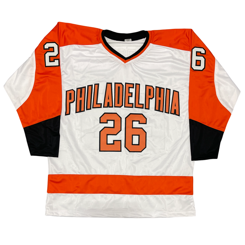 Brian Propp Signed Philadelphia Custom Jersey w/ 1004 Pts Beckett Wit BAS COA