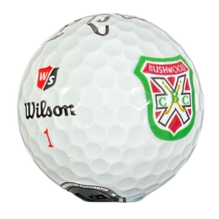 Chevy Chase Signed Auto Wilson Bushwood Golf Ball Beckett Wit BAS COA Caddyshack