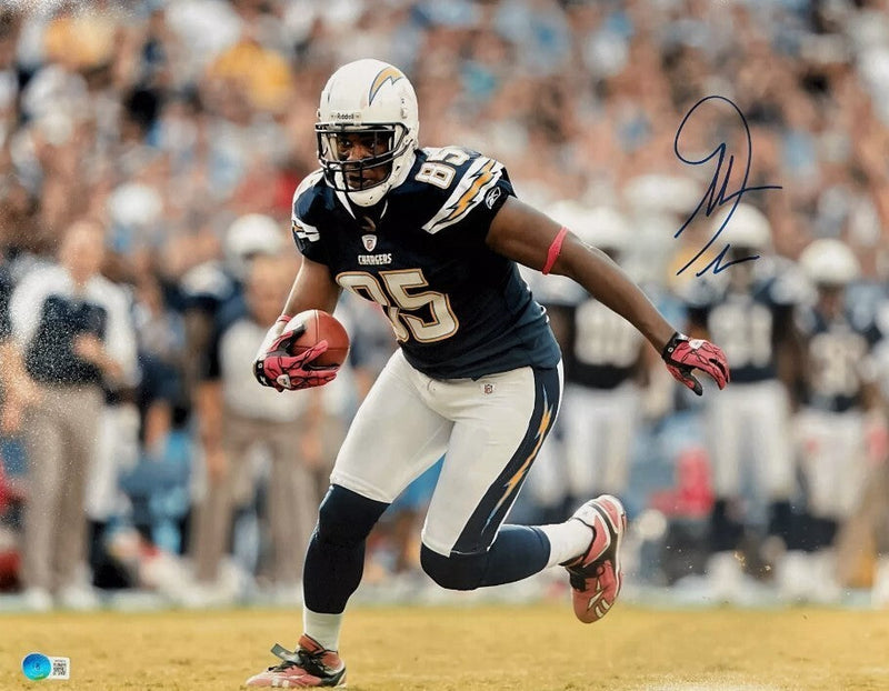 Antonio Gates Signed 16x20 Photo San Diego Chargers Beckett Witness BAS COA #3