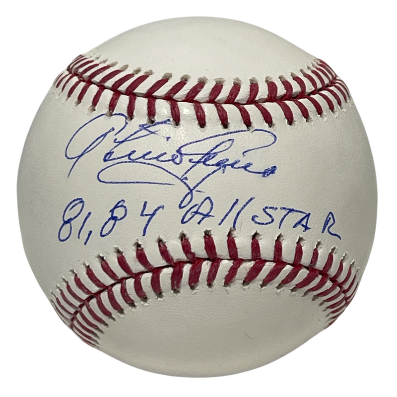 Tony Armas Signed ROMLB Baseball w/ 81 84 All Star Beckett BAS COA