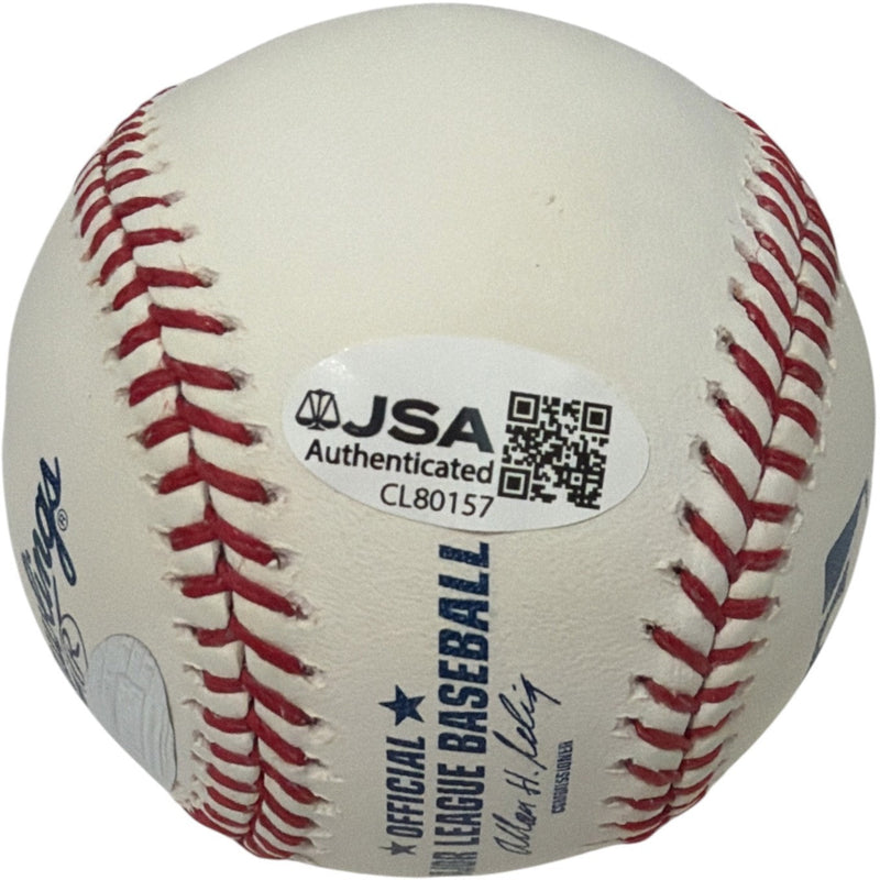 Pedro Martinez Signed Autographed ROMLB Baseball JSA COA Boston Red Sox