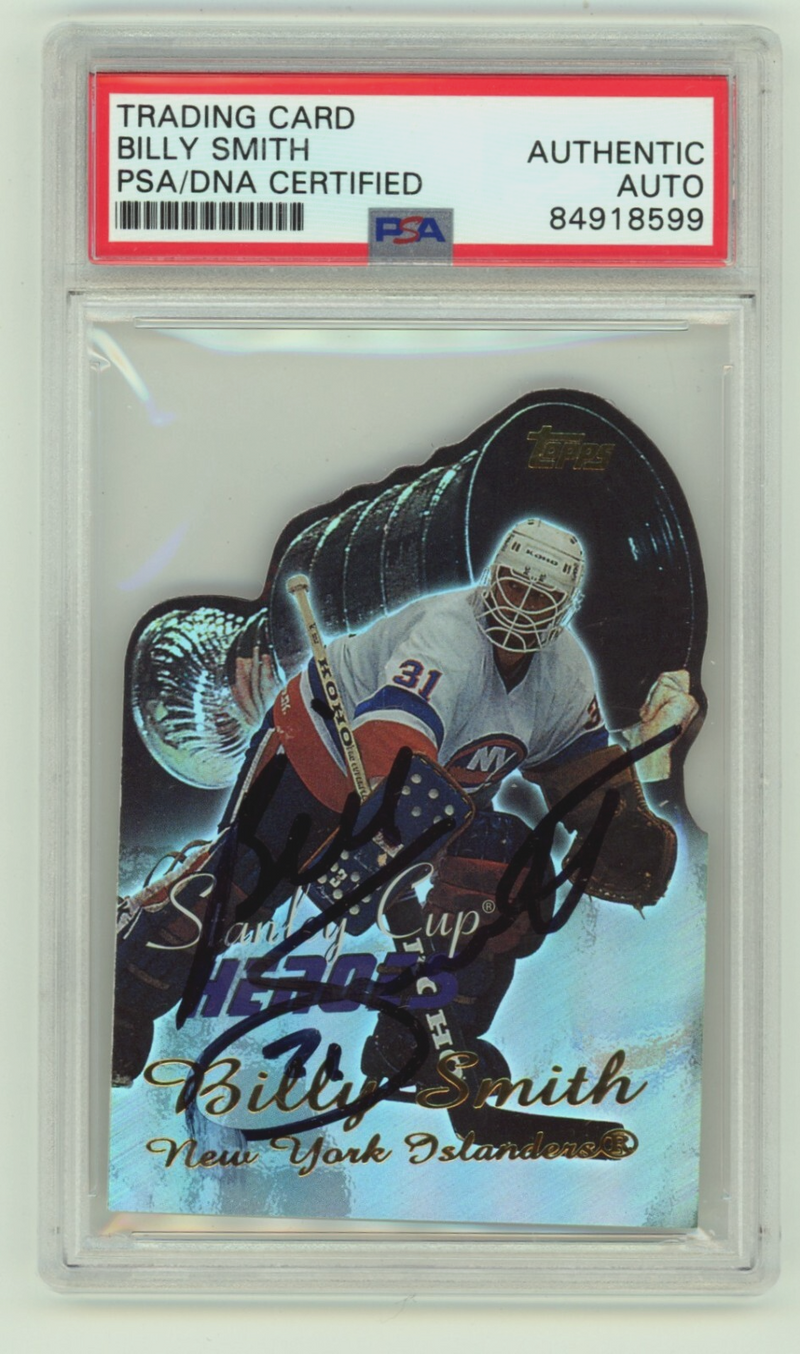 Billy Smith 2003 Topps Stanley Cup Heroes #SCH-BS Signed PSA Authentic Auto NYI