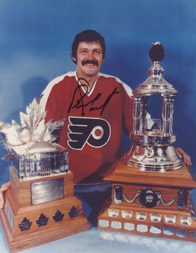 Bernie Parent Signed Autographed Philadelphia Flyers 8x10 Photo LSCM COA #3