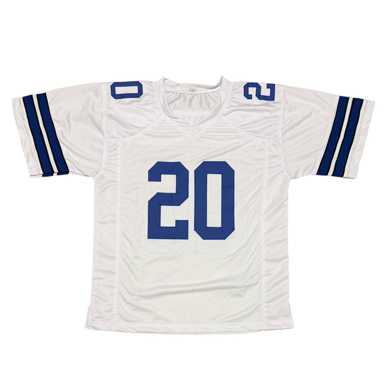 Mel Renfro Signed Dallas Cowboys Custom Jersey w/ HOF 96 Beckett Witness BAS COA