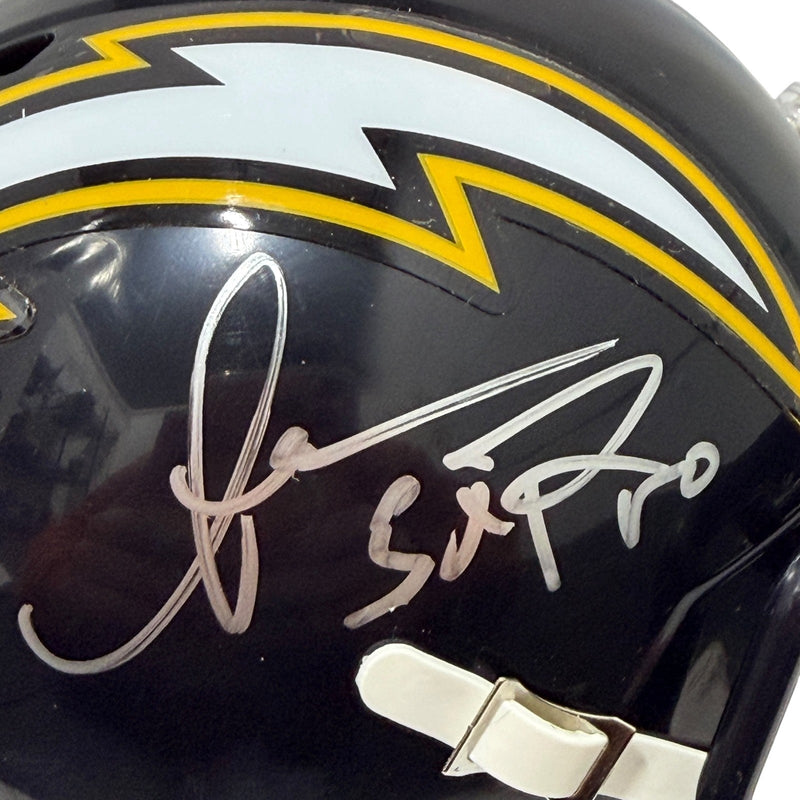 Anthony Miller Signed San Diego Chargers TB Mini Helmet w 5x Pro JSA Witness COA