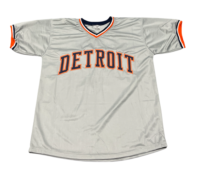 Mickey Tettleton Signed Detroit Tigers Custom Jersey Beckett Witness BAS COA