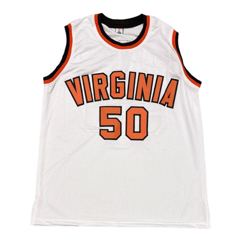 Ralph Sampson Signed Autographed Virginia Cavaliers Custom Jersey JSA Wit COA