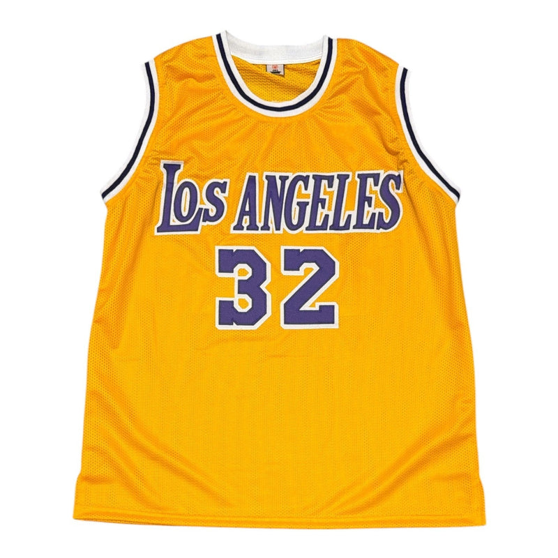 Magic Johnson Signed Autographed Los Angeles Lakers Custom Jersey PSA COA