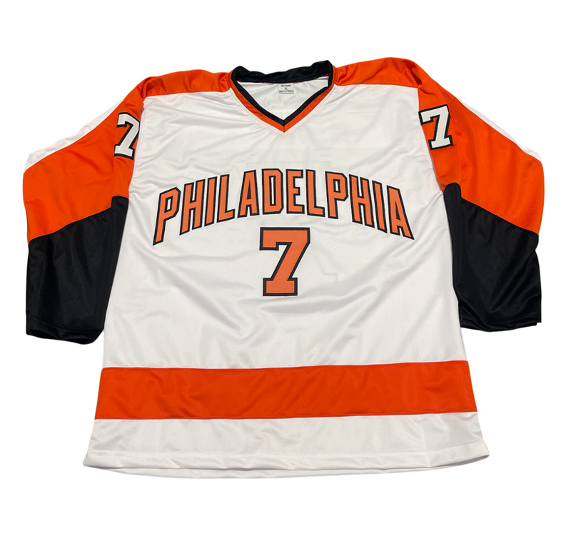 Bill Barber Signed Philadelphia Flyers Custom Jersey w/ HOF 90 Beckett W BAS COA