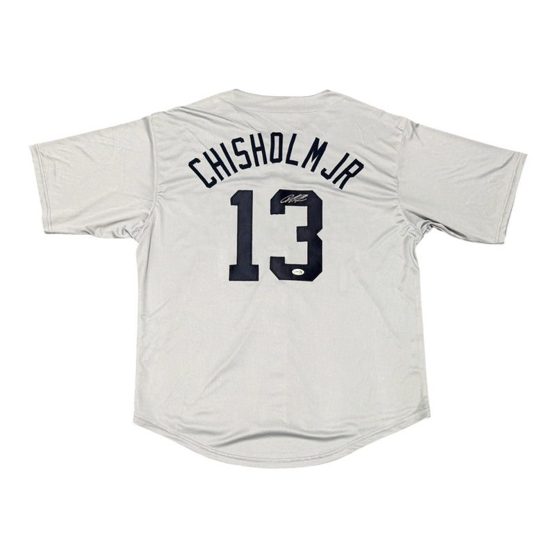 Jazz Chisholm Jr Signed Autographed New York Yankees Custom Jersey JSA COA
