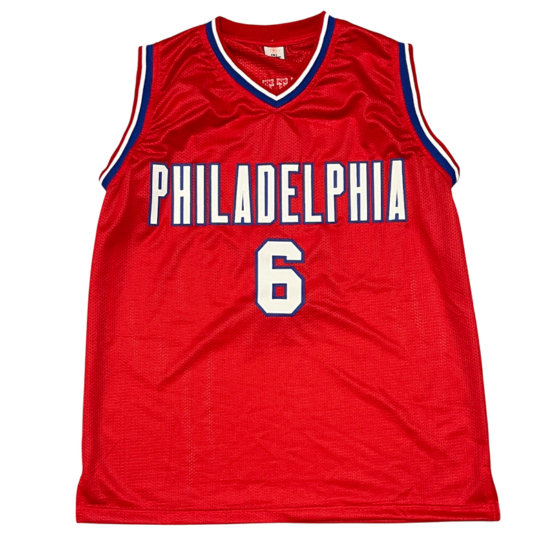 Julius Erving Signed 76ers Custom Jersey w/ Dr. J Insc. Beckett Witness BAS COA