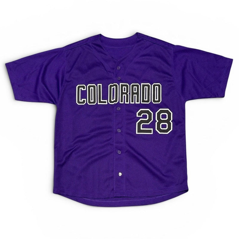 Nolan Arenado Signed Autographed Colorado Rockies Custom Jersey JSA COA