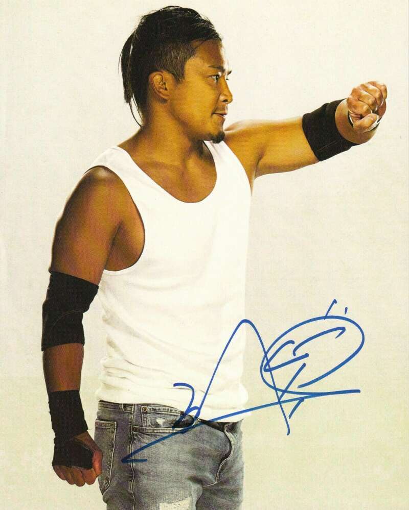 Kushida Signed Autographed 8x10 Photo WWE NXT w/ HighSpots COA