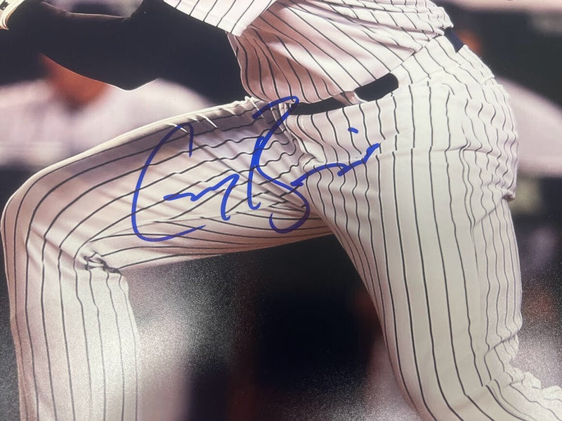 Greg Bird Signed Auto Autographed 16x20 Photo LSCM COA HOLO NY Yankees Rockies B