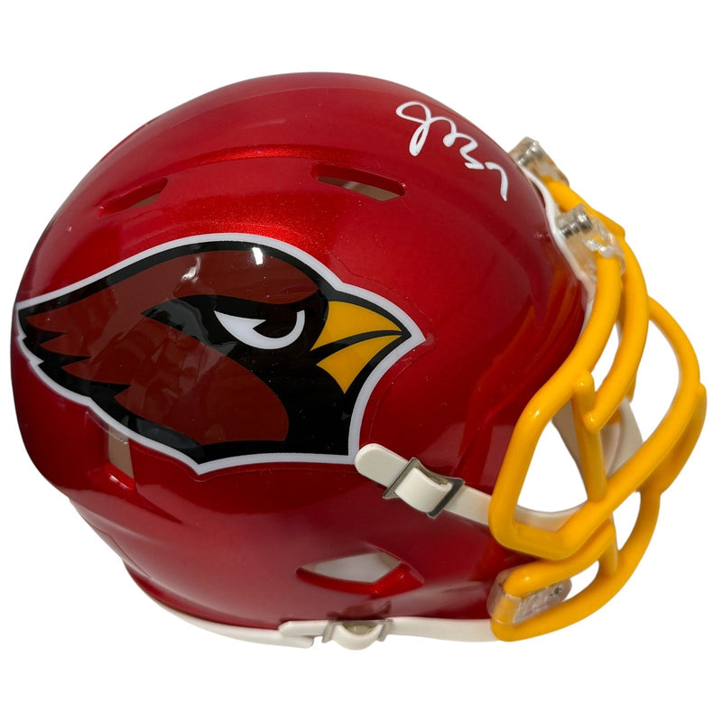 Jacoby Brissett Signed Arizona Cardinals Flash Mini Helmet JSA Witness COA