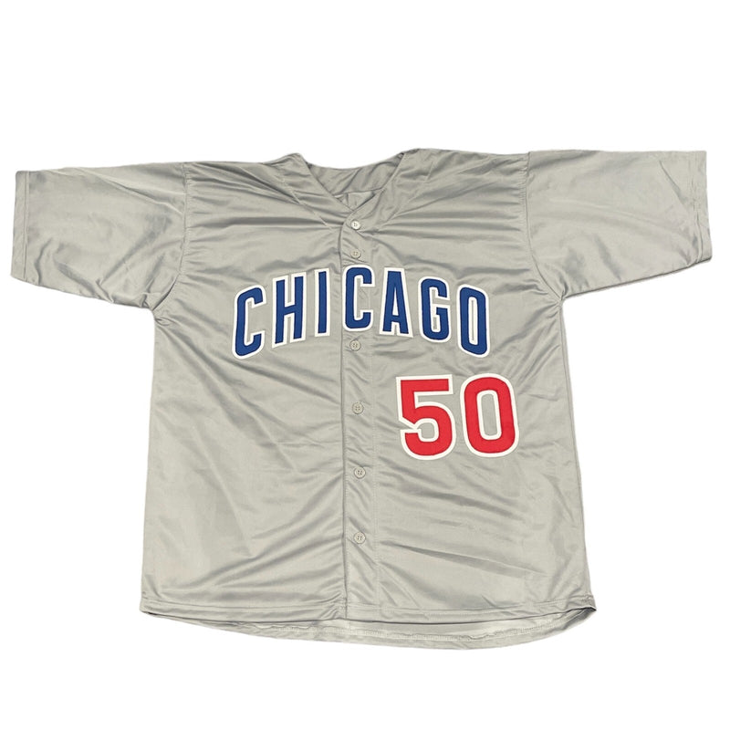 Jameson Taillon Signed Chicago Cubs Custom Jersey w Go Cubs Go Beckett W BAS COA