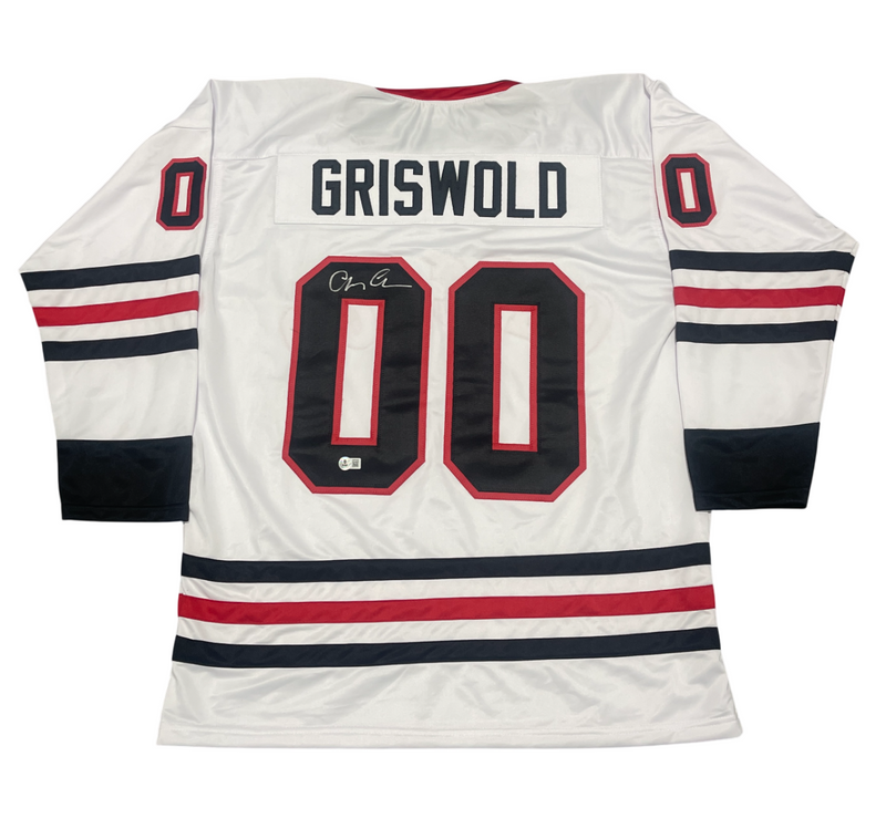 Chevy Chase Signed Chicago "Griswold" Custom Jersey Beckett Witness BAS COA
