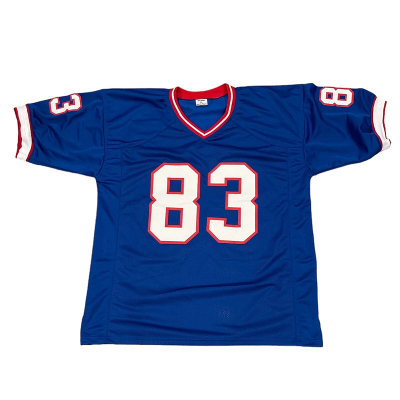 Andre Reed Signed Buffalo Bills Custom Jersey w/ HOF 14 Beckett Witness BAS COA