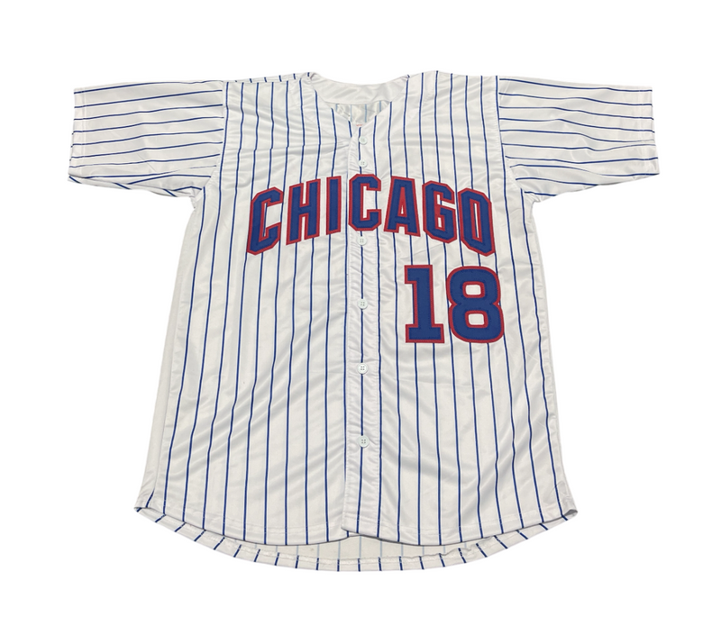 Ben Zobrist Signed Chicago Cubs Custom Jersey w/ 2016 WS MVP Beckett Wit BAS COA