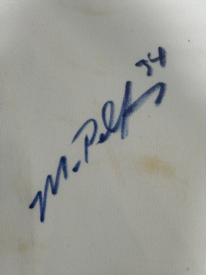 Mike Pelfrey Signed Autographed New York Mets Game Used Majestic Pants JSA COA