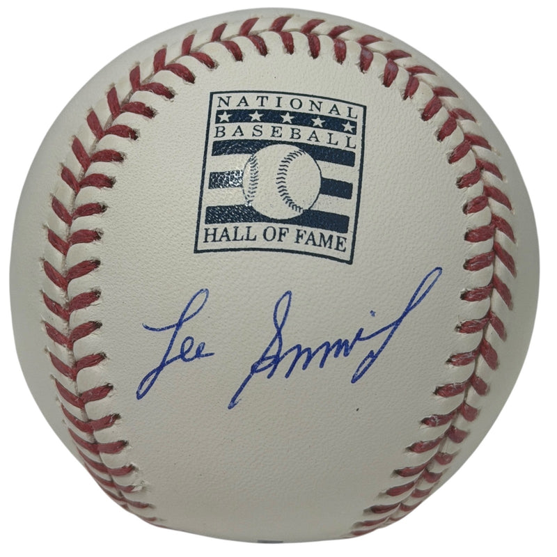 Lee Smith Signed Autographed HOF Logo Baseball JSA WITNESS COA