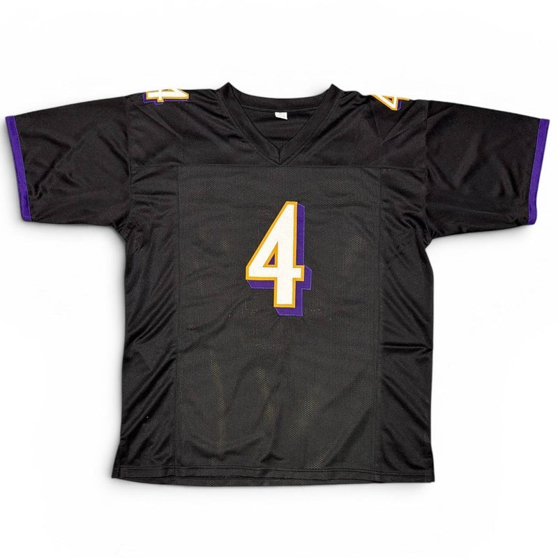 Zay Flowers Signed Baltimore Ravens Custom Jersey Beckett Witness BAS COA