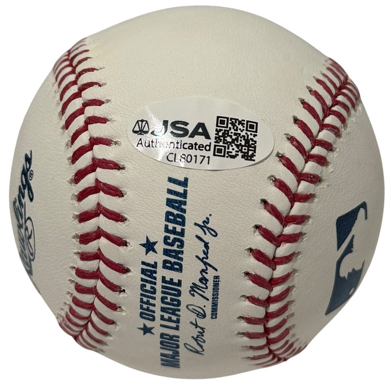 Omar Vizquel Signed Autographed ROMLB Baseball JSA COA Cleveland Guardians