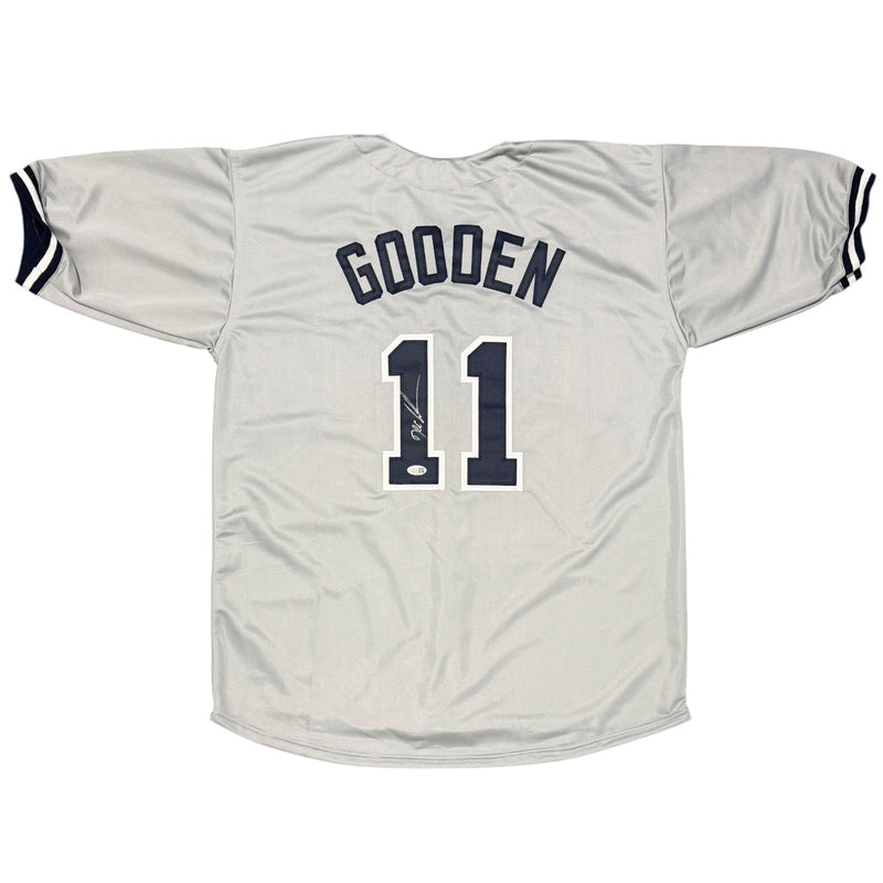 Doc Gooden Signed Autographed New York Yankees Custom Jersey JSA Witness COA