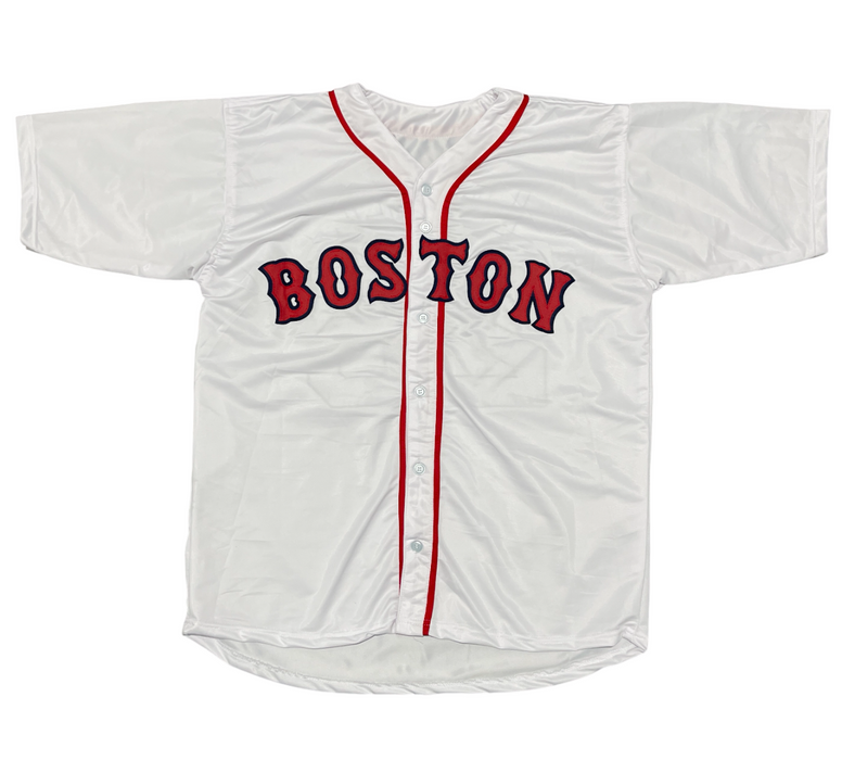 Manny Ramirez Signed Boston Red Sox Custom Jersey Beckett Witness BAS COA
