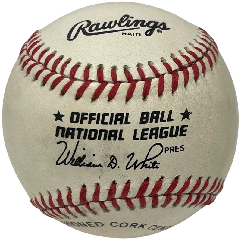 Rick Reuschel Signed National League ONL Baseball Chicago Cubs LSCM COA