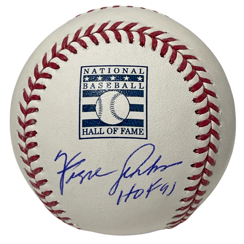 Fergie Jenkins Signed HOF ROMLB Baseball w/ HOF 91 Beckett Witness BAS COA Cubs