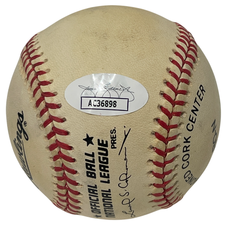 Ken Caminiti Signed Autographed Rawlings National League Baseball Astros JSA COA