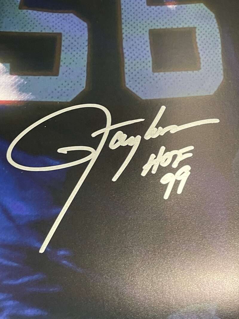 Lawrence Taylor Signed Auto Autographed 16x20 Photo Fanatics PSA COA HOF 99