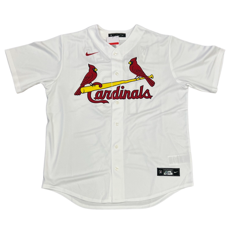 Jordan Walker Signed Auto STL Cardinals Official Nike Jersey Beckett WIT BAS COA