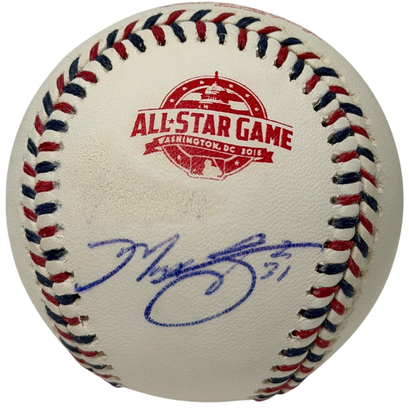 Max Scherzer Signed Autographed 2018 All Star Game Baseball JSA COA Nationals