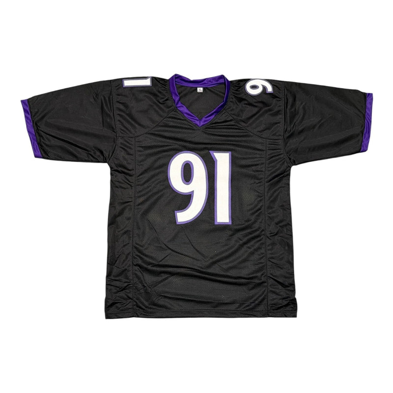 Trey Hendrickson Signed Baltimore Ravens Custom Jersey JSA Witness COA
