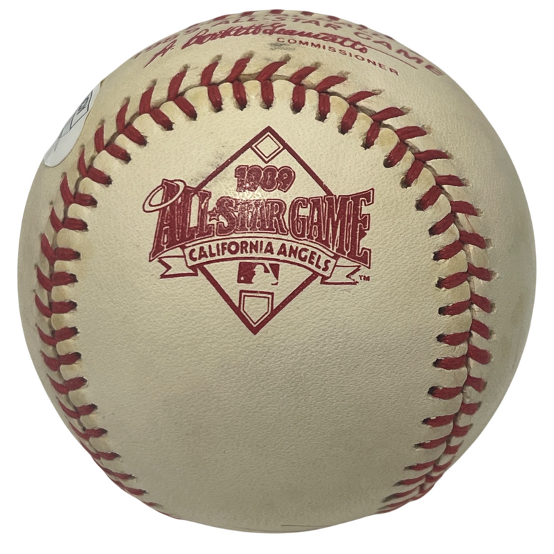 Mark Davis Signed 1989 All Star Game Rawlings  Baseball SD Padres JSA COA