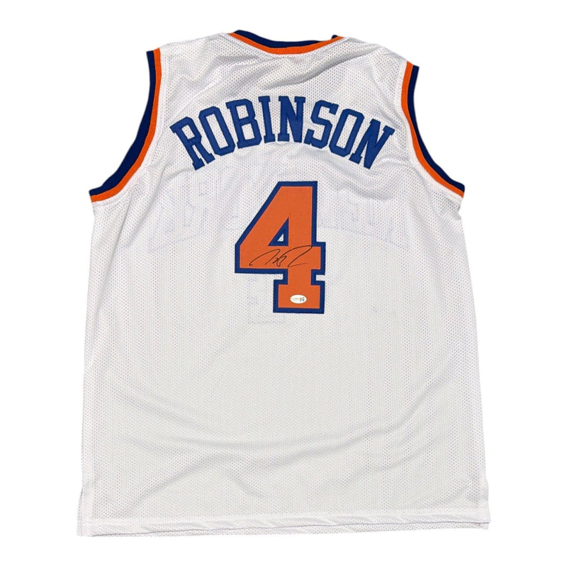 Nate Robinson Signed New York Knicks Custom Jersey w/ 3x Dunk Champ JSA Wit COA