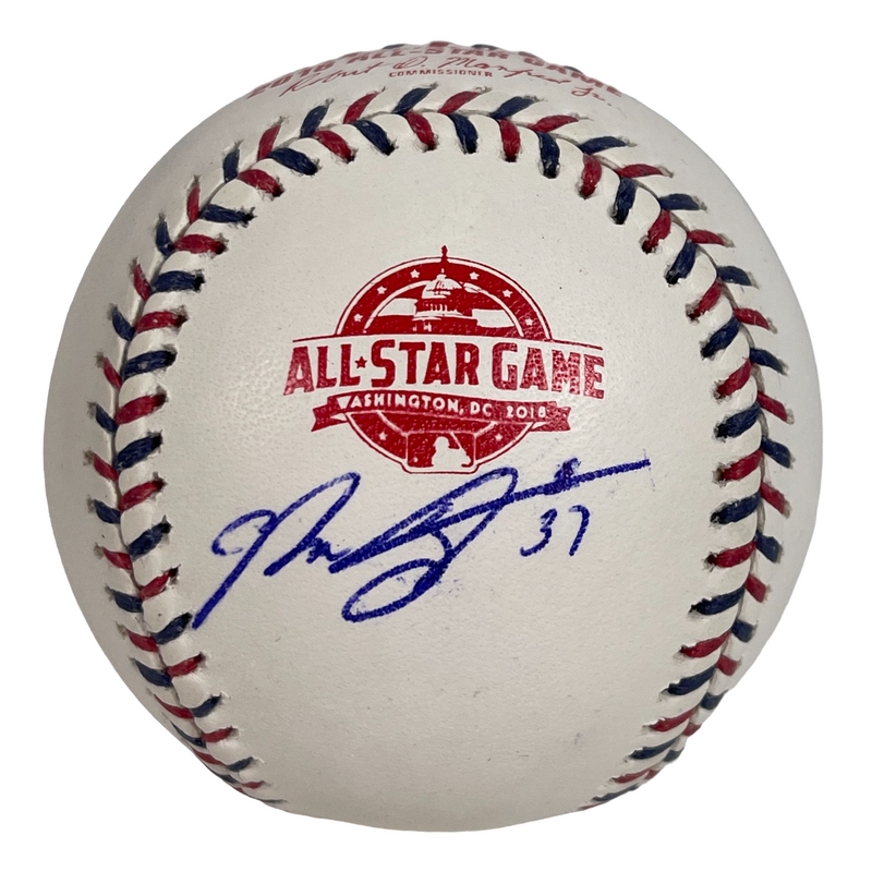 Max Scherzer Signed 2018 All Star Game ROMLB Baseball JSA COA Nationals A