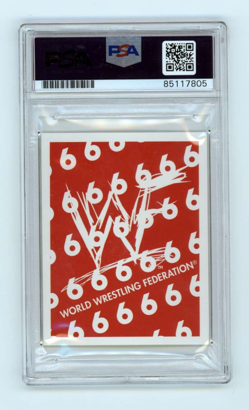 Kane 1998 WWF Cardinal #63 Rookie RC w/ HOF 2021 Insc. Signed PSA 10 Auto