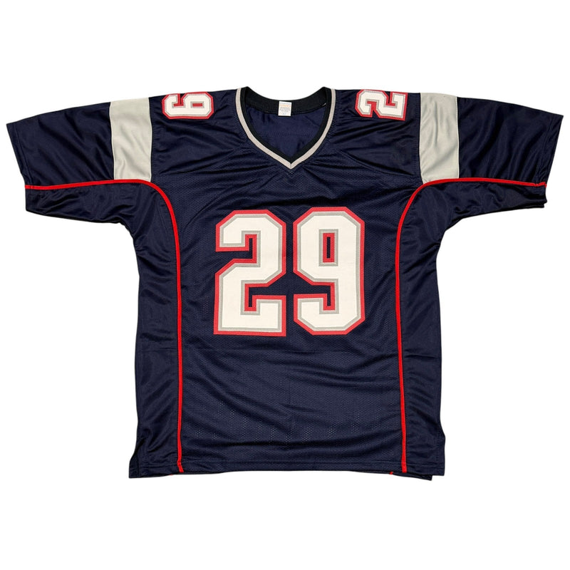 LeGarrette Blount Signed New England Patriots Custom Jersey JSA Witness COA