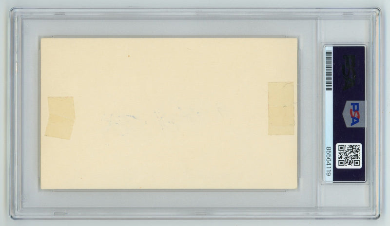 Red Ruffing Signed Autographed 3x5 Index Card Cut PSA DNA Auto NY Yankees B