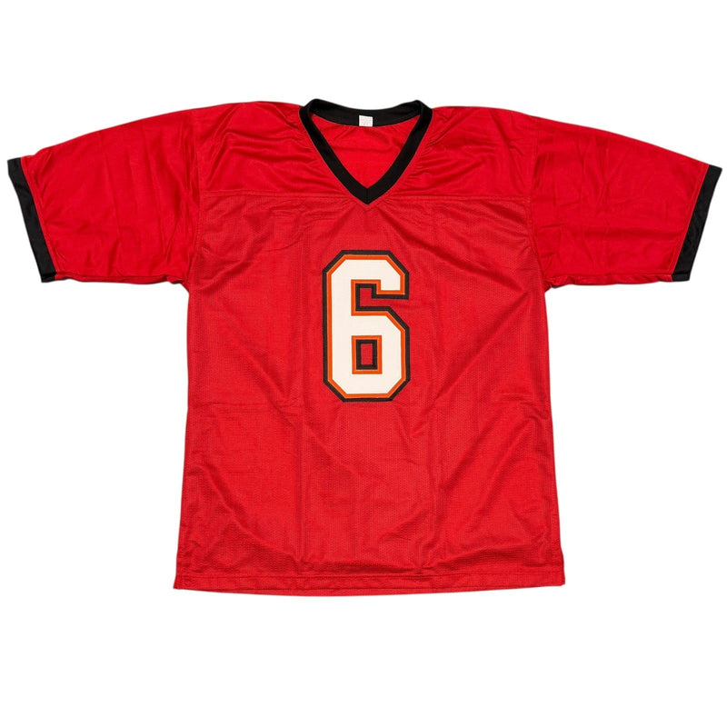 Baker Mayfield Signed Tampa Bay Buccaneers Custom Jersey Beckett Witness BAS COA