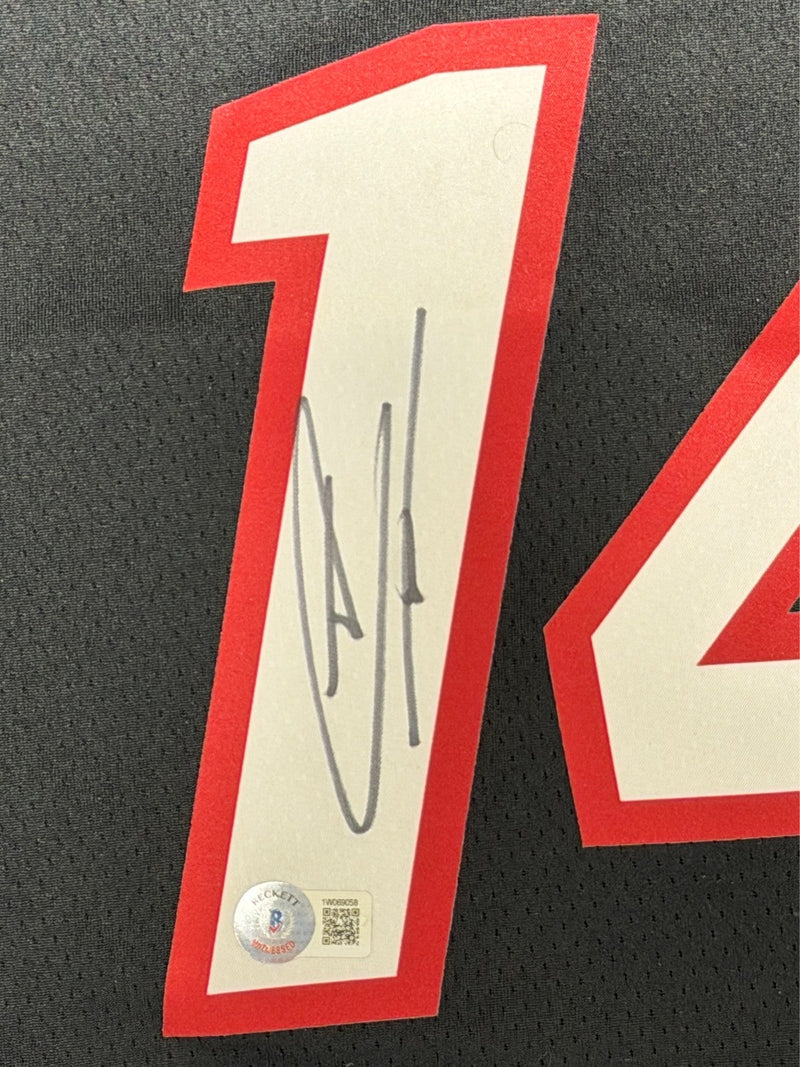 Tyler Hero Signed Autographed Miami Heat Nike Jersey Beckett Witness BAS COA