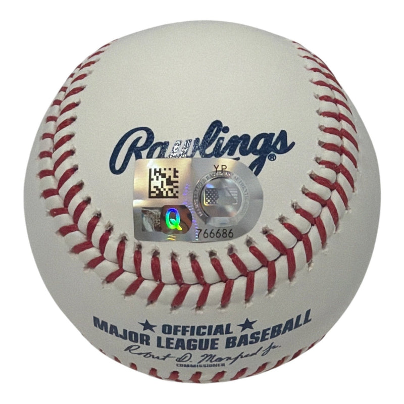 Carl Yastrzemski Signed Autographed ROMLB Baseball w/ HOF 89 + TC 67 JSA COA